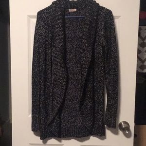 Black and white cardigan